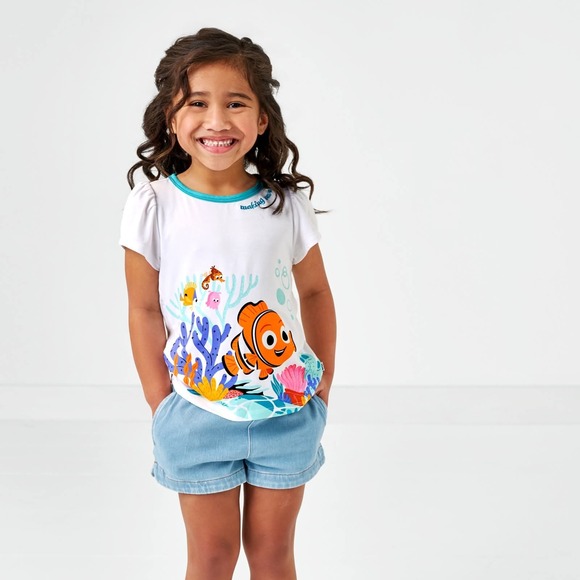 Little Sleepies Nemo's Reef Girls Shirt Size 10‎ - Picture 2 of 2